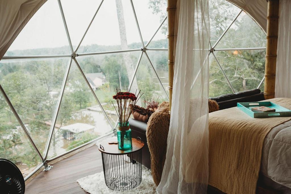 Hotel Waterfront Luxury Glamping Dome Rogersville Esterno foto