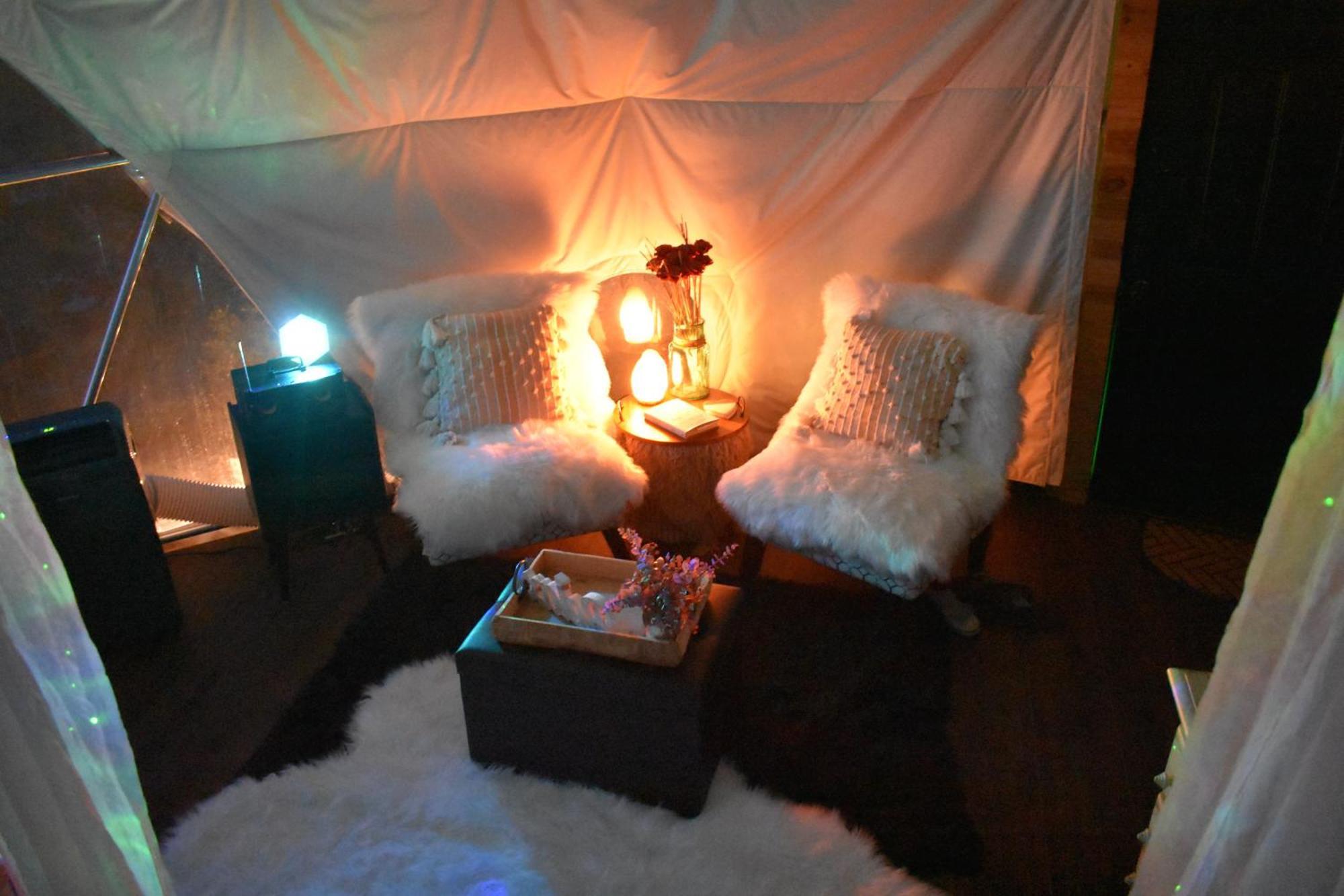 Hotel Waterfront Luxury Glamping Dome Rogersville Esterno foto
